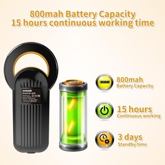 Innovative 3-in-1 Pet Microchip Reader with Rechargeable Battery & TFT Screen
