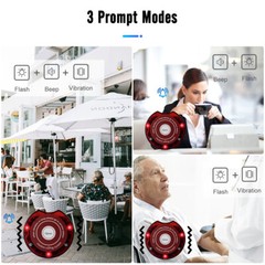 Retekess 10 Replacement Coasters for TD165 Restaurant Pager System Clinic Cafes