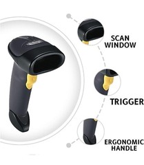 Symbol LS2208 General Purpose Barcode Scanner (Cables Not Included)