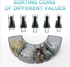 Aneken Coin Counter and Sorter with TFT Display – Accurate Sorting Machine