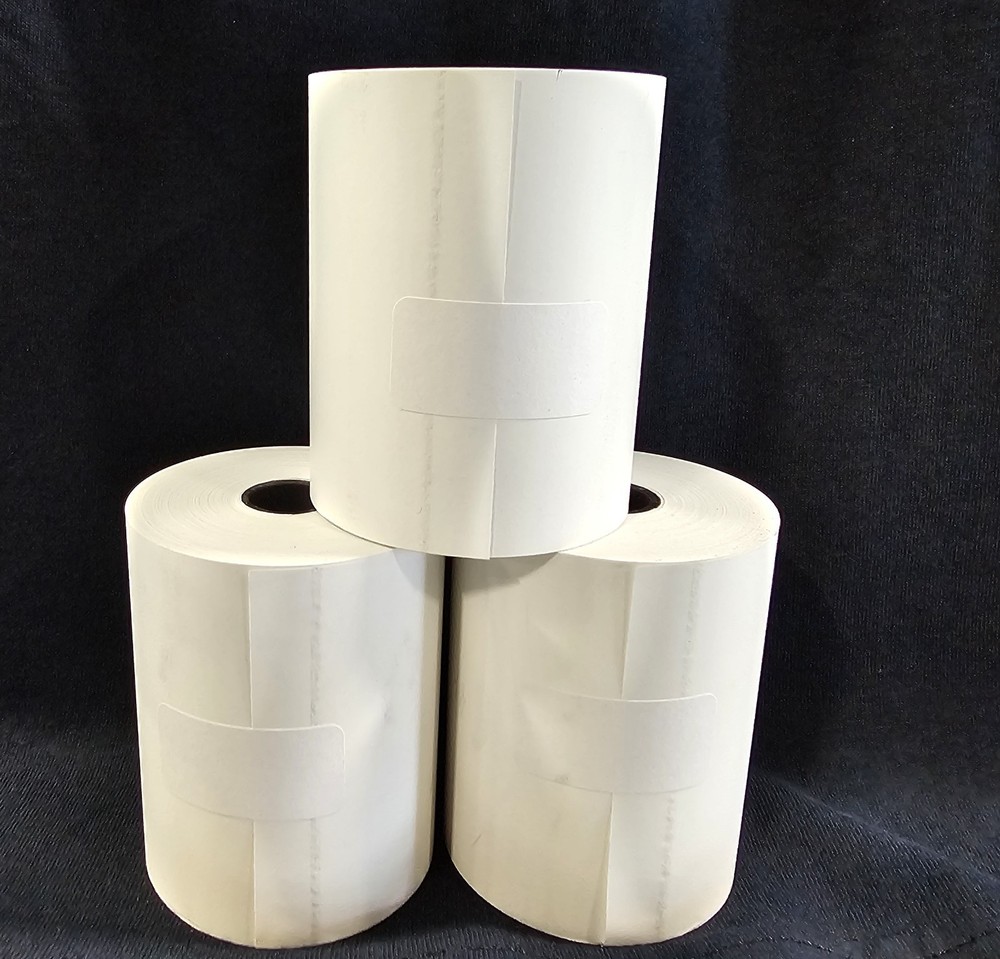 3 Rolls 3 1/8 Inch X 190 Ft Members Mark Thermal Receipt Paper BPA Free