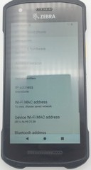 Zebra TC21 TC210K | Android | Mobile Computer Scanner | Locked