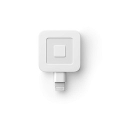 Square Reader for magstripe (with Lightning connector) 1.06 in. (27 mm), white