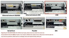Epson TM-U220B Receipt Printer Impact USB Ports M188B (USB Interface)
