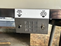 Order-Matic Curbside Stall Menus Ordermatic POS Drive-In Stainless Steel -22 Set