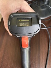 Wireless Bluetooth Barcode Scanner with Stand USB Plug and Play for Retail Use