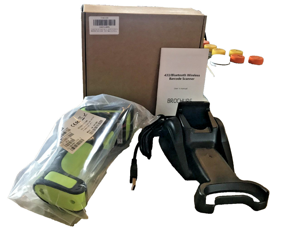Symcode – 433 Bluetooth Industrial Wireless Barcode Scanner