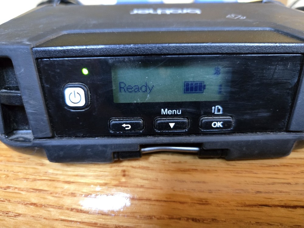 Brother RuggedJet RJ-4230B 4in Direct Thermal Mobile POS Printer Bluetooth USB