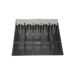 Volcora CB-5B Point of Sale Cash Register Drawer System – Black 14×11 1/2×2 1/2