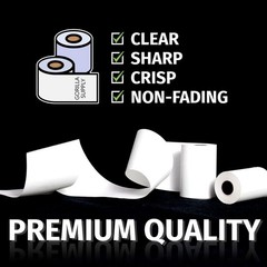 50 Pack of Lint-Free Thermal Paper 2-1/4″ x 63′ for Ingenico & Verifone
