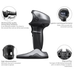 Symbol DS9808-SR00007NNWR 1/2D Image Handheld Reader Barcode Scanner w USB Cable
