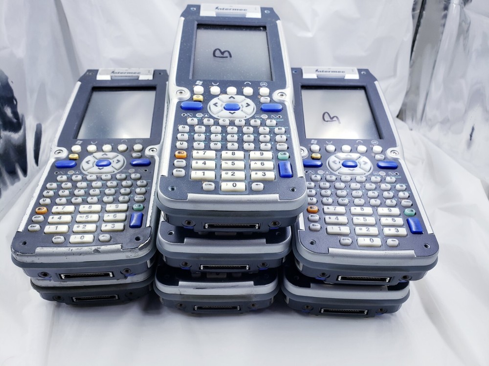 Lot of 7 AS IS Intermec CK61B813MN0E0140 Handheld Computer No Scan Engine