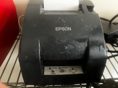 Epson TM-U220B Thermal Receipt Printer Ethernet Connection & Power Bank