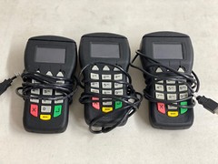 Lot Of 3 MagTek 30050202 USB POS Pin Pad Payment Terminal Credit Debit Swipe