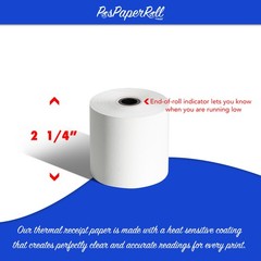 Casio PCR-T273, PCR-T280, PCR-T500, PCR-T2300 Thermal 50 Rolls (2-1/4″ x 200′)