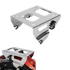 Chopped Trunk Pad Solo Mount Rack Dock Base Plate Harley Touring 2014-2025