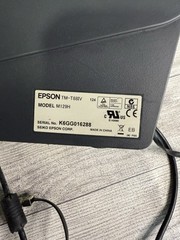 Epson TM-T88IV M129H Ethernet Thermal POS Receipt Printer With Power Cord TESTED
