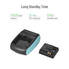 GOOJPRT 58mm Receipt BT Thermal Printer POS+10Roll Paper for Android IOS Windows