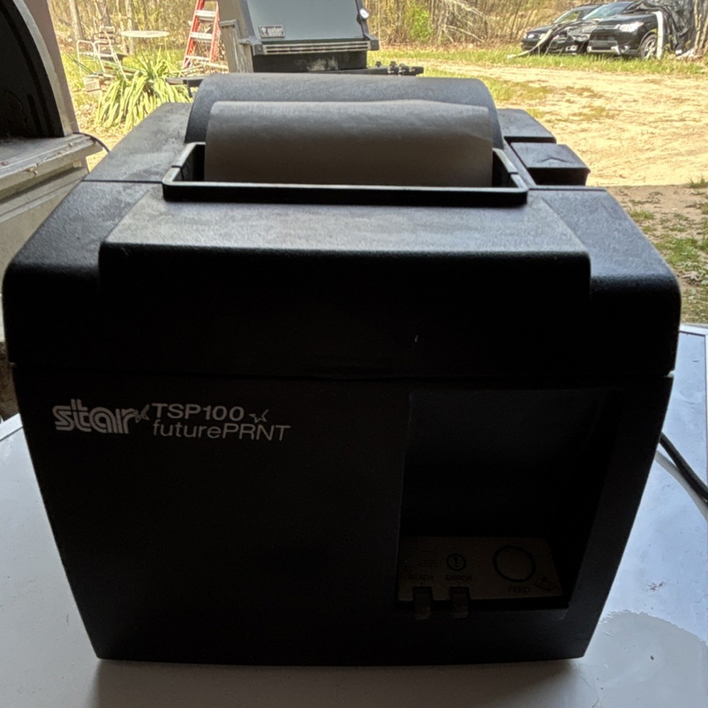 Star TSP100 futurePRNT TSP143U Thermal USB Windows Receipt Printer Black