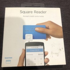 Square A-PKG-0206-01 Credit Debit Card Reader – White for Apple iPhone and…