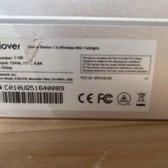 Clover Stati on Display Solo C100 POS System Screen Monitor #3168 z41/5 On Stand