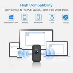 Eyoyo Mini high density bluetooth barcode scanner For Windows Android iOS Tablet