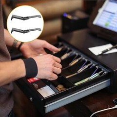 6 Pcs Money Tray Clips Cash Register Drawer Insert Tray Clips Money Organizer…
