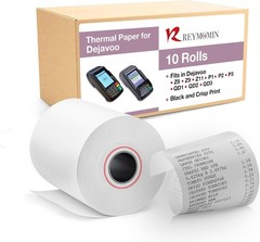 Thermal Paper Rolls for Dejavoo Z8, Z9, Z11, P1, P3, P8, QD1, QD2, QD4, QD5