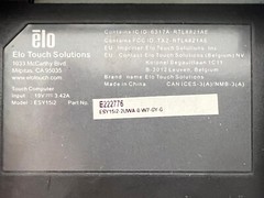 Elo ESY15i2 / E222776 for Windows 15″ Full HD AiO Touchscreen / Great Condition