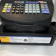 Royal Alpha 1000ML Cash Register Cash Management With Keys Tested