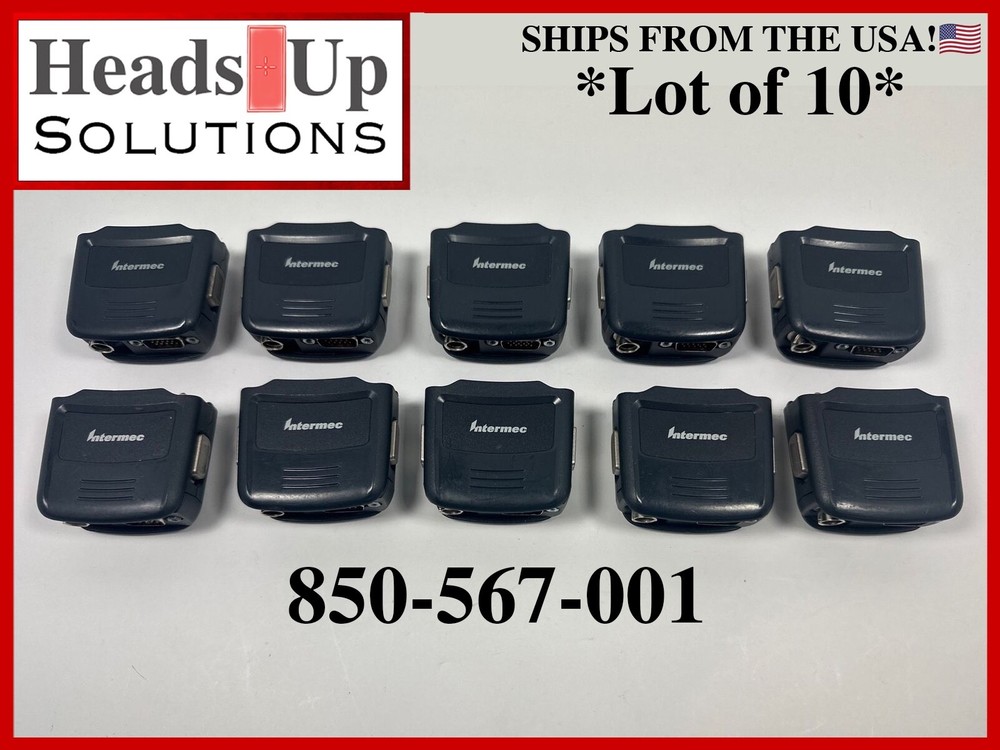(Lot Of 10) CN70 Intermec Snap on Adapter 850-567-001 Used Tested Working
