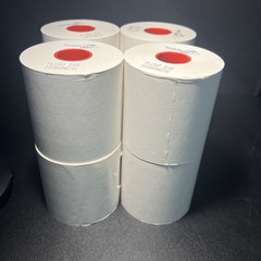 3 1/8″ (80 mm) x 170′ Iconex Full-Tack Sticky Media Linerless Labels (8 Rolls)