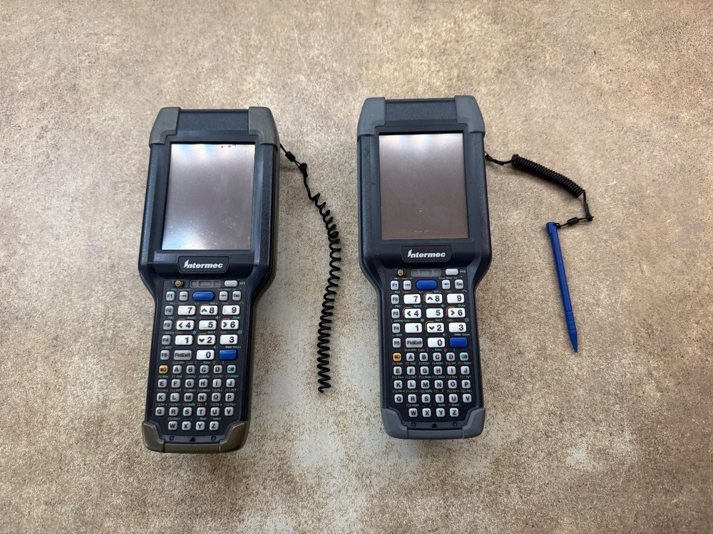 LOT OF 2 INTERMEC CK3a1 Barcode Scanner w/ battery
