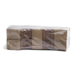 Natural Kraft Saw-Tooth $100 Currency Band (500)