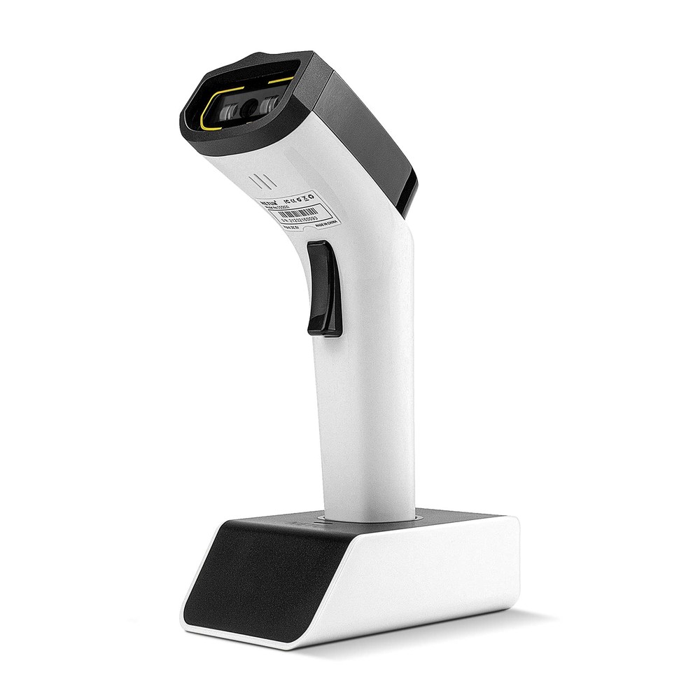 Bluetooth Wireless 1D Barcode Scanner Hands Free CCD Reader Stand DS5000