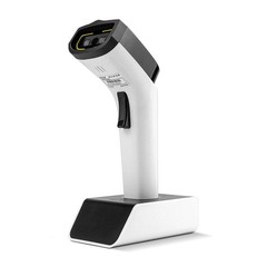 Bluetooth Wireless 1D Barcode Scanner Hands Free CCD Reader Stand DS5000