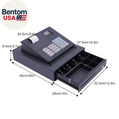 Commercial Electronic POS System Cash Register with 8LED Display and Thermal Pri