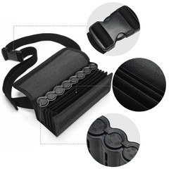 1 Set Euro Coin Holder Fanny Pack Banknote Dispenser Waiter Purse Sorter