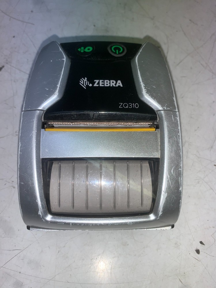 Zebra ZQ310 Thermal Label Printer with Belt Clip (silver)