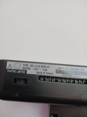 KD02906-1504 Fujitsu 2×20 Customer Display Head Used