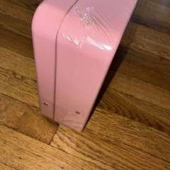 Pink Cash Drawer Safe with 2 keys