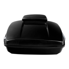 Chopped Trunk Pad Solo Mount Rack Dock Base Plate Harley Touring 2014-2025