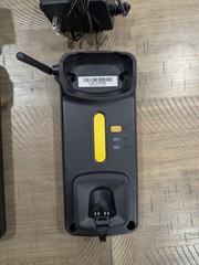 (3) Datalogic 7000BT Scanners With Base Stations/AC Power Cord/Ethernet USB