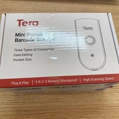Tera Mini Barcode Reader 2-Pack High Speed Pocket Size Unopened