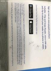 PayPal HERE Chip and Swipe Reader Mobile Credit Card POS Reader