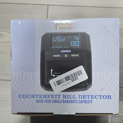 Counterfeit Money Detector Machine with LCD Display, by Better Office Products