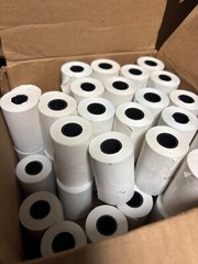 2 1/4 inch x 50 ft Thermal Receipt print paper 50 rolls