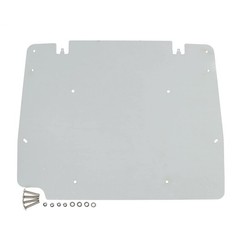 Chopped Trunk Pad Solo Mount Rack Dock Base Plate Harley Touring 2014-2025