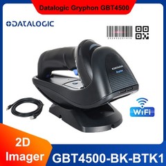 Datalogic GBT4500-BK-BTK1 Wireless Bluetooth 2D USB Barcode Scanner with Cradle