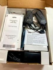 Lipman Nurit 8000 BM3-900M Card Terminal Kit w/ Modems Cables Paper Manuals Box
